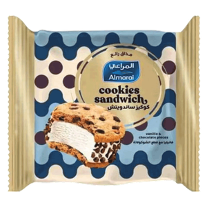 آيس كريم كوكيز ساندويش بالفانيلا والشوكولاتة من المراعي