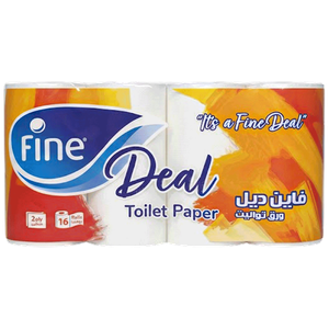 Fine 2Ply Toilet Paper 