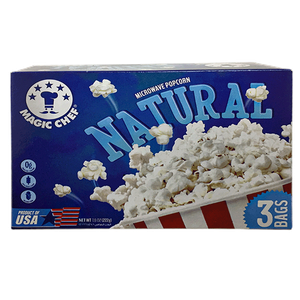 Magic Chef Microwave Popcorn with Natural Salt
