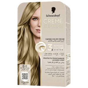 Schwarzkopf Natural Blonde Color Cream Kit - No. 8
