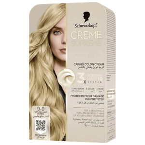 Schwarzkopf Natural Light Blonde Color Cream Kit - No. 9
