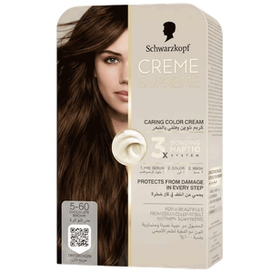 Schwarzkopf Chocolate Brown Color Cream Kit - No. 5-60