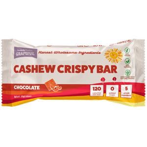 Grapeful Vegan Cashew Crispy Chocolate Bar