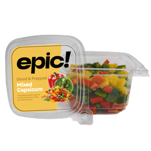 EPIC! Fresh Diced Mixed Color Capsicum