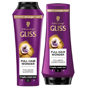 Schwarzkopf Gliss Full Hair Wonder Shampoo & Conditioner