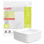 Papco Plastic Square Plate - No.1