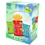 أعواد الذرة المقرمشة سمايليز بنكهات متنوعة من فيكو