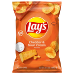 رقائق البطاطس بالجبنة والكريمة الحامضة من ليز