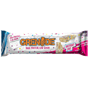 Grenade Birthday Cake Protein Bar
