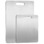 Mr. Chef Stainless Double-Sided Chopping Board