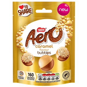 Nestle Aero Caramel Bubbles Chocolate