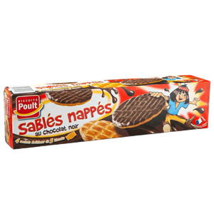 بسكويت سابليه مغطى بشوكولاتة داكنة من بولت