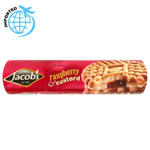 Jacob’s Raspberry & Custard Cream Biscuits