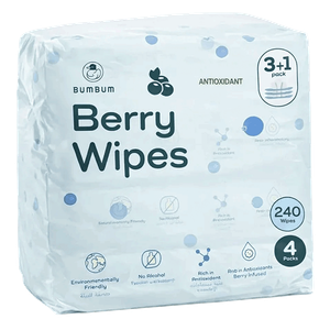 مناديل مبللة برائحة التوت من بم بم