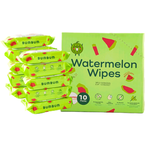مناديل مبللة برائحة البطيخ من بم بم