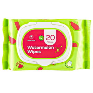 مناديل مبللة برائحة البطيخ من بم بم