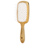 Bows & Dots Air Hair Brush Scalp-friendly - Gold & White