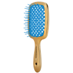 فرشاة لفروة الشعر من بوز آند دوتس - ذهبي وأزرق
