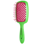 فرشاة لفروة الشعر من بوز آند دوتس - أخضر ووردي