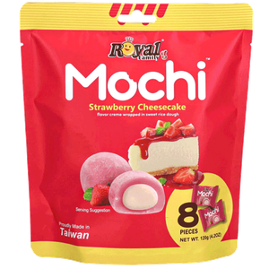 Royal Family Gluten Free Strawberry Cheesecake Mochi