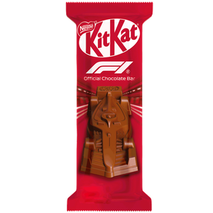 شوكولاتة على شكل سيارات سباق من كيت كات