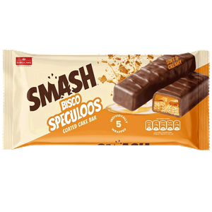 Eurocake Smash Biscoff Speculoos Coated Cake Bar