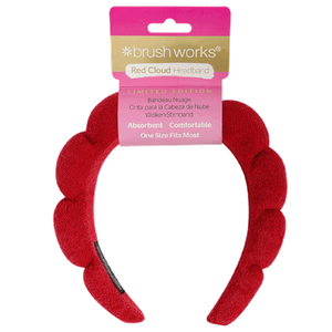 طوق شعر من برش ووركس - أحمر