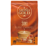 Aroma Gold 3 in 1 Burnt Caramel Instant Coffee