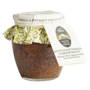 Frantoio Mela Chopped Taggiasca Olives & Sundried Tomatoes