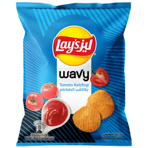 Lay's Wavy Ketchup Potato Chips