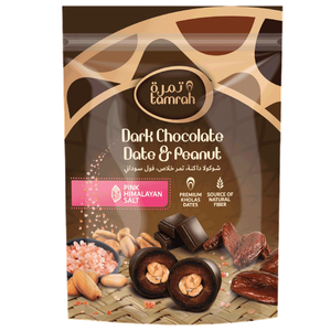 Tamrah Peanut Stuffed Date Coated in Dark Chocolate