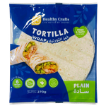 Healthy Crafts Plain Tortilla Wrap