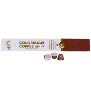 كبسولات قهوة كولومبية نسبريسو بتركيز 7 من الرفاعي