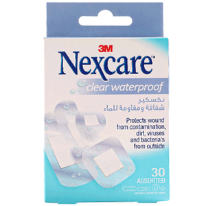 ضمادات شفافة مقاومة للماء من نكسكير