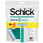 Schick Exacta 2 Sensitive Razors - Men