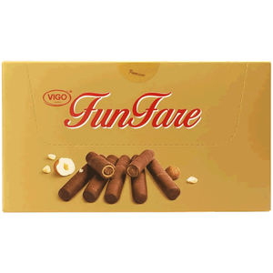 FunFare Finger Wafer with Chocolate & Hazelnut Flavor