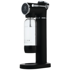 صانعة المشروبات الغازية الستانلس ستيل من قوفا - أسود