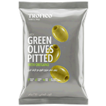 Trofico Greek Green Pitted Olives with Oregano