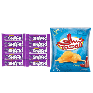 سناكات حلوة ومالحة