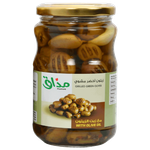 Mathaq Sliced Grilled Green Olives in Olive Oil