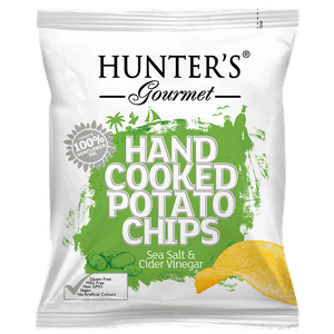 Hunter's Gourmet Sea Salt & Cider Vinegar Hand Cooked Potato Chips