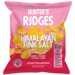 Hunter's Crinkled Himalayan Pink Salt Hand Cooked Potato Ridges