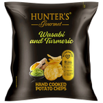 Hunter's Gourmet Wasabi & Turmeric Hand Cooked Potato Chips