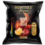 Hunter's Gourmet Tangy Hot Sauce Hand Cooked Potato Chips