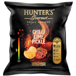 Hunter's Gourmet Chilli Lime Pickle Hand Cooked Potato Chips