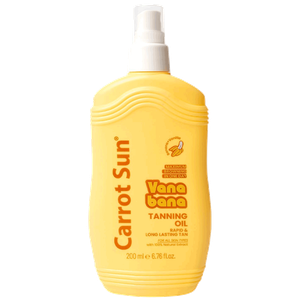 Carrot Sun Banana & Vanilla Tanning Oil