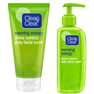 Clean & Clear Morning Energy Facial Wash & Scrub