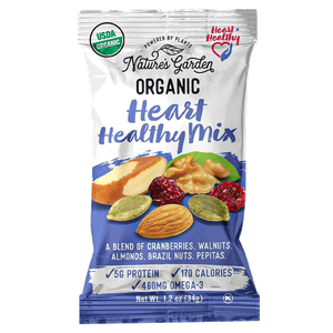 Kirkland Signature Natures Garden Organic Trail Mix Heart Healthy Mix