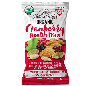 Kirkland Signature Natures Garden Organic Trail Mix Cranberry Healthy Mix