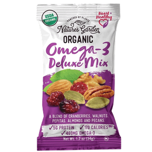 Kirkland Signature Natures Garden Organic Trail Mix Omega3 Deluxe Mix
